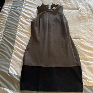 Black and Green Dress